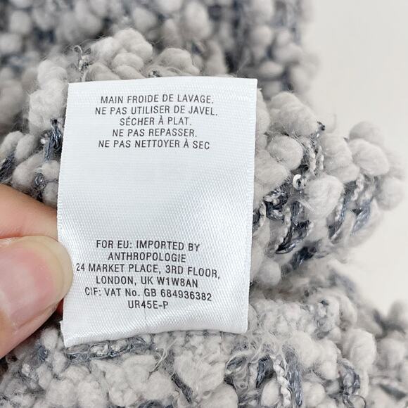 Anthropologie Sequin Chunky Knit Infinity Scarf - Picture 7 of 7